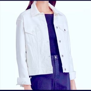 Ralph Lauren White Denim Jacket